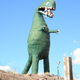 Illustration for article titled These Are The Weirdest Dinosaur Statues Ever